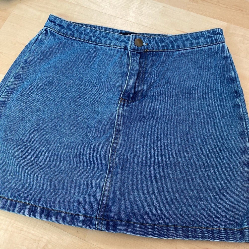 Denim miniskirt